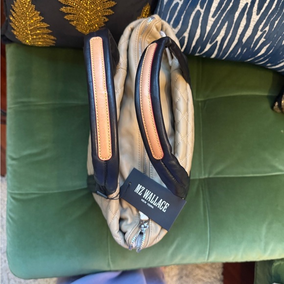 NWT Limited Edition MZ Wallace Empire Small Metro Tote, Camel/Black - Picture 11 of 11